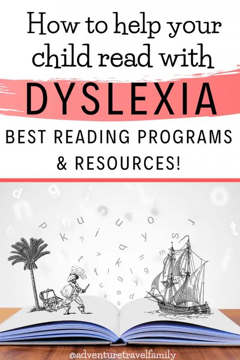 Learning to read with dyslexia can be challenging, but there are many excellent dyslexia reading programs and activities as well as strategies to assist. I homeschool my three daughters, including one with dyslexia, and have shared my best tips and dyslexia reading programs in this blog post. #dyslexia #dyslexiastrategies #dyslexiaactivities #dyslexiahomeschool #specialneedshomeschool Dyslexic Students, Free Homeschool Curriculum, Reading Curriculum, Reading Help, Literacy Resources, Learning Techniques, Learning To Read, Reading Intervention, Reading Program