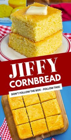 Cornbread Recipe From Jiffy, Jiffy Cornbread With Vanilla Pudding, Easy Sweet Cornbread Recipe Jiffy, Cornbread Box Recipe, Sweet Moist Cornbread Recipe Jiffy, Super Moist Jiffy Cornbread Recipe, Doctoring Up Jiffy Cornbread, Cornbread Add Ins Jiffy, Elevated Jiffy Cornbread