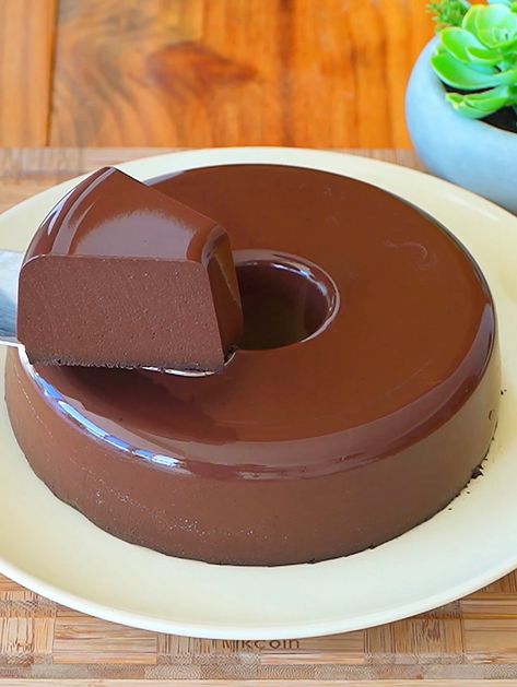 Postre de chocolate más cremoso del mundo, postre simple y fácil. | Super Sabroso | Super Sabroso · Original audio Mini Torte, Sweet Snacks Recipes, Delicious Snacks Recipes, Food Videos Desserts, Yummy Food Dessert, Flan, Sweet Snacks, Yummy Snacks, Makanan Dan Minuman