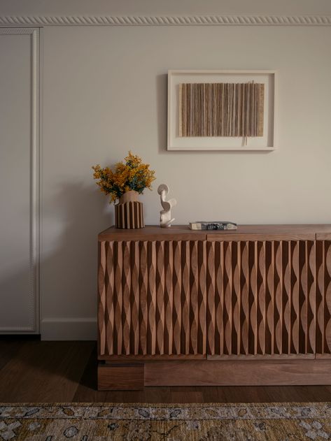 French Provincial Style, Cliff House, European Home, Sideboard Tv Unit, Hotel California, Tiles Texture, Sideboard Console, Interior Details, Credenza