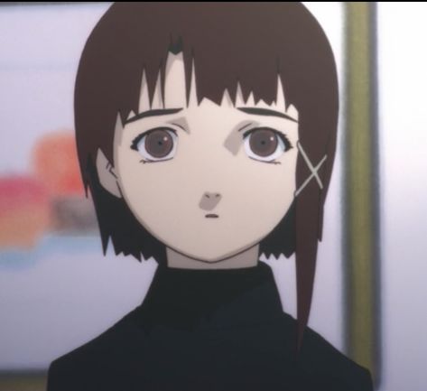 serial experiments lain lain anime pfp Princess Jellyfish, Lain Anime, Experimental Lain, Iwakura Lain, Kodie Shane, Lain Serial Experiments, Serial Experiment Lain, Experiment Lain, Lain Iwakura