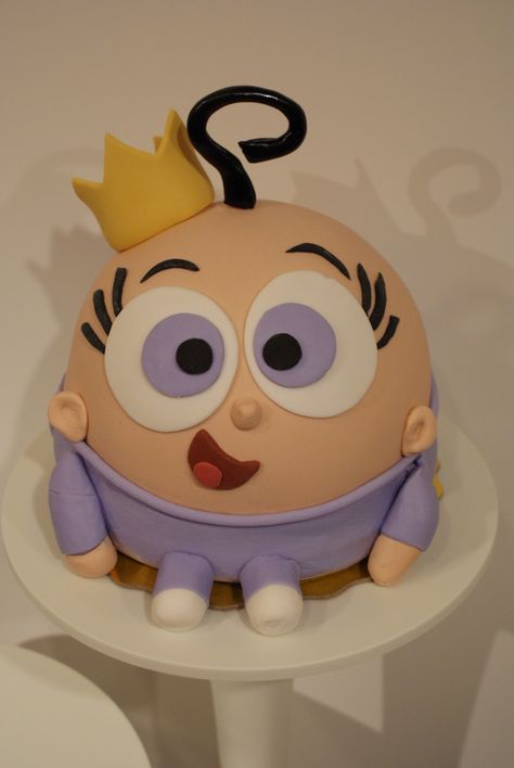 Baby Poof - Fairly Odd Parents. I could do this. I think. So cute! Fairy Oddparents, Gender Reveal Baby Shower Themes, Indian Baby Showers, Cosmo And Wanda, Halloween Parejas, Gender Reveal Party Theme, Fairly Oddparents, The Fairly Oddparents, Gender Reveal Themes