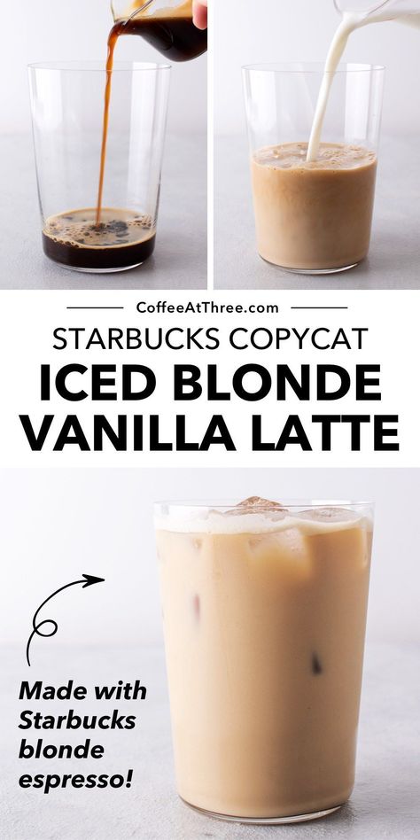 Honey Coffee Recipe, Iced Blonde Vanilla Latte Starbucks, Starbucks Oatmilk Drinks, Starbucks Iced Vanilla Latte Recipe, Iced Vanilla Latte Starbucks, Oatmilk Latte Recipe, Vanilla Latte Starbucks, Starbucks Images, Iced Vanilla Latte Recipe