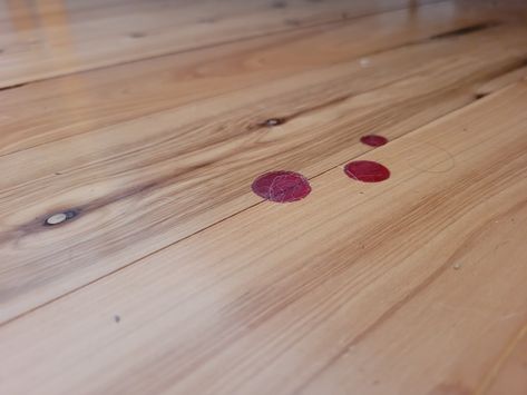 Red blood drops on a wooden floor, brown, red, gore, sticky, fluff, contaminate Blood On The Floor At Home, Blood On Floor, Catherine Cowles, Found Footage, Blood Drop, Beautifully Broken, Zombie, Ghost, Lake