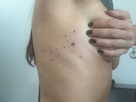 Horse Constellation Tattoo, Dog Star Constellation Tattoo, Canis Major Wallpaper, Ursa Major Tattoo Minimalist, Star Mole Tattoo, Dog Constellation Tattoo, Canis Major Constellation Tattoo, Dog Star Tattoo, Tattoo Star Constellation