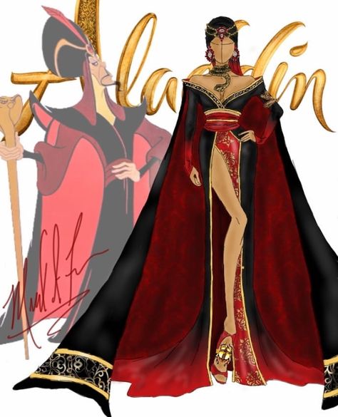 Villain Fashion, Disney Divas, Disney Au, Hot Halloween Outfits, Fashion Illustrations Techniques, Disney Princess Fashion, Michael Anthony, Fandom Fashion, Fashion Design Patterns