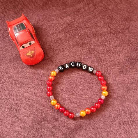 cars bracelet ⚡ ---------------------------- 😭🙏 #dubai #diyjewelry #car #lightningmcqueen #bracelet #handmadejewelry #smallbusiness Formula One Bracelet, Cars Bracelet, F1 Bracelet Ideas, F1 Bracelet, Disney Bracelets, Arts And Crafts For Teens, Formula 1 Racing, Bracelet Inspo, Diy Bracelet Designs