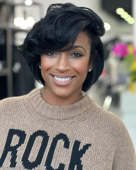 Natural Hair Bob, Black Hair Short, Black Hair Short Cuts, Hair Short Cuts, Short Hair Images, Beautiful Black Hair, Short Sassy Hair, Sassy Hair, Hair Affair