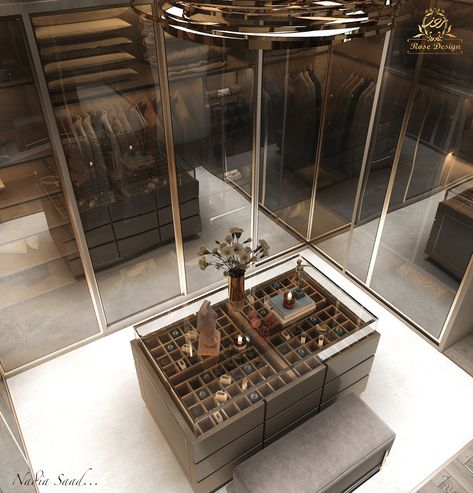 Master Dressing Room in kSA on Behance Master Dressing Room, Best Wardrobe Designs, Dressing Room Design Luxury, Dressing Room Closet, Dream Closet Design, Walk In Closet Design, Luxury Closets Design, Wardrobe Designs, Modern Closet