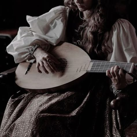 Bard Aesthetic, Tiefling Bard, Fantasy Au, Medieval Aesthetic, The Bard, Fantasy Aesthetic, Aesthetic Images, Medieval Fantasy, Character Aesthetic