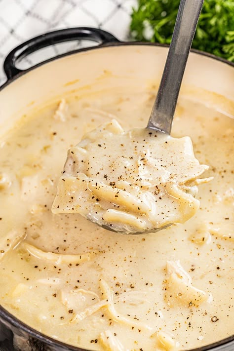 Old Fashioned Chicken Dumplings, Chicken And Dumplings With Annes Dumplings, Chicken And Slick Dumplings, Old Fashion Chicken And Dumpling, Flat Chicken And Dumplings, Dutch Oven Chicken Dumplings, Chicken And Dumplings In Dutch Oven, Chicken And Dumplings Recipe Using Frozen Dumplings, Old Fashioned Chicken And Dumplings Southern Style