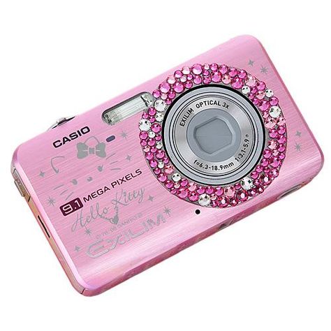 Pink Y2k Icon, Y2k Png, Accessories Png, Y2k Icons, Pink Camera, Charmmy Kitty, Y2k Accessories, Hello Kit, Camera Icon