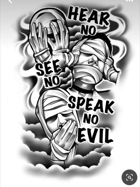 Hear No Evil See No Evil Tattoo Ideas Men, See No Evil Speak No Evil Hear No Evil Tattoo, See No Hear No Speak No Tattoo Stencil, Here No Evil Speak No Evil Tattoo, Hear Speak See No Evil Tattoo Design, No Hear No See No Speak Tattoo, See No Evil Hear No Evil Speak No Evil Tattoo, Hear No See No Speak No Tattoo, Speak No Evil Hear No Evil See No Evil Tattoo