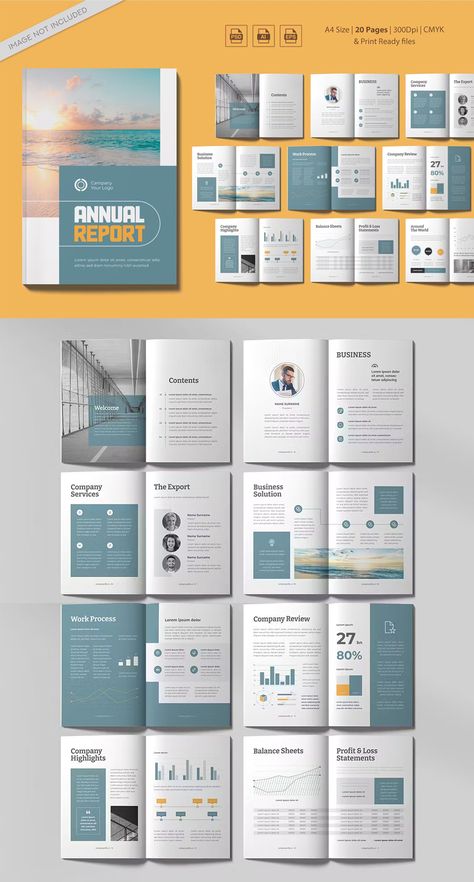 Annual Report Brochure Template AI, EPS, PSD. 20 Pages. Annual Report Inspiration, Research Report Design, Creative Annual Report Design, Report Layout Design, Annual Report Design Inspiration, Annual Report Cover Design, Report Design Ideas, Annual Report Layout, Common App Essay