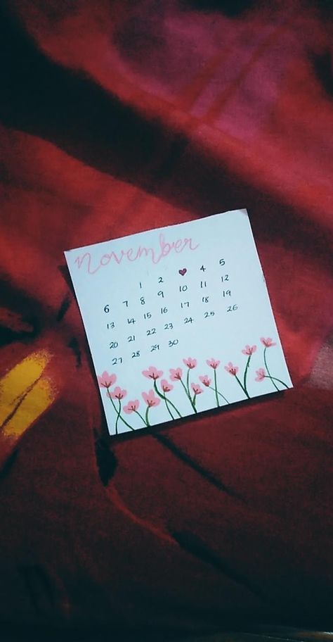 Birthday Month Calendar Ideas, Anniversary Card Diy For Parents, Birthday Diary Ideas, Simple Birthday Card Ideas For Friends, Easy Birthday Cards Diy Simple, Happy Anniversary Cards Diy, Diy Anniversary Cards For Parents, Diy Birthday Cards For Best Friend, Birthday Calendar Diy