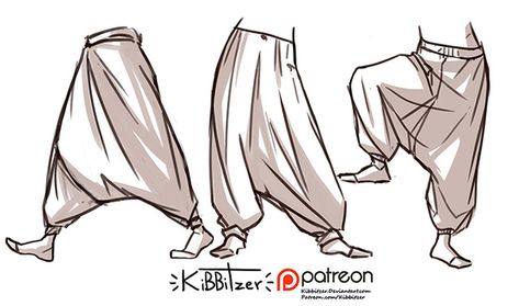 Harem pants -PREVIEW- Sitting On The Floor Reference, On The Floor Reference, Floor Reference, Clothing Reference, Clothes Reference, Reference Sheet, Drawing Refs, Fashion Design Drawings, Drawing Clothes