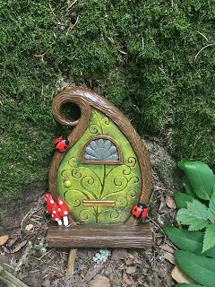 Ceramic Fairy Doors, Elf Garden, Faerie Door, Diy Fairy Door, Fairy Garden Doors, Fairy Tree Houses, Woodland Cottage, Clay Fairy House, Polymer Clay Fairy