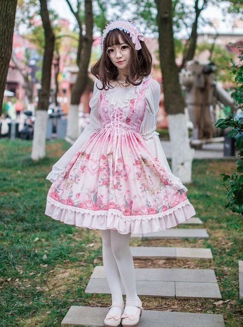 #makeup #fashion #japan #trends #egl #gothiclolita #gosurori #elegantgothiclolita #darklolita #darkkawaii #dollfashion #lolitafashion #lolita #victorianstyle Kimono Dresses, Japanese Lolita Fashion, Lolita Outfits, Different Ideas, Japanese Street Fashion, Sweet Lolita, Makeup Fashion, New Version, Kawaii Clothes