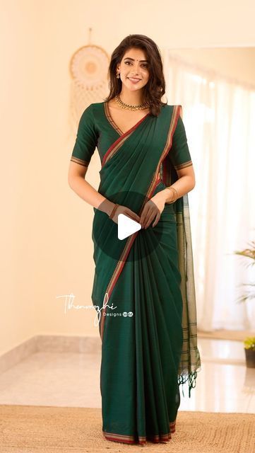 Thenmozhi Designs on Instagram: "Happy to launch summer special Narayanpet cotton sarees  Shop @ www.thenmozhidesigns.com  We try to stay as accurate to the original colors as possible with pictures.However due to the different screen calibrations and photography, colors may vary slightly from the picture  #sareeblouse #sari #sarı #thenmozhidesigns #sareelove #weavesofindia #indianfashion #sareelove #chettinadcotton #cottonsaree #sareelover #sari #saree #indianethnicwear #silk #silksaree #sareelovers #sareefashion #sareeblousedesigns #narayanpetsarees" Thenmozhi Designs, 2025 Outfits, Gold Earrings Indian, Cotton Saree Blouse Designs, Cotton Saree Blouse, Cotton Saree Designs, Sari Blouse Designs, Kurti Designs Latest, Holi Festival