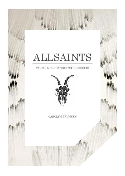 ALLSAINTS VM PROJECT FINAL All Saints Logo, Gothic Streetwear, London College, Store Layout, Store Image, London College Of Fashion, Visual Merchandising, The London, All Saints