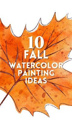 Fall painting ideas | drawing ideas | fall wreath | pumpkin | leaves | what to draw | watercolor ideas #watercolor Watercolor Pumpkins For Kids, Autumn Leaves Painting Watercolors, Easy Pumpkin Watercolor, Fall Watercolour Tutorials, Simple Watercolor Leaves, Fall Watercolor Cards Diy, Watercolour Fall Leaves, Easy Watercolor Pumpkins, Fall Watercolor Paintings Tutorials