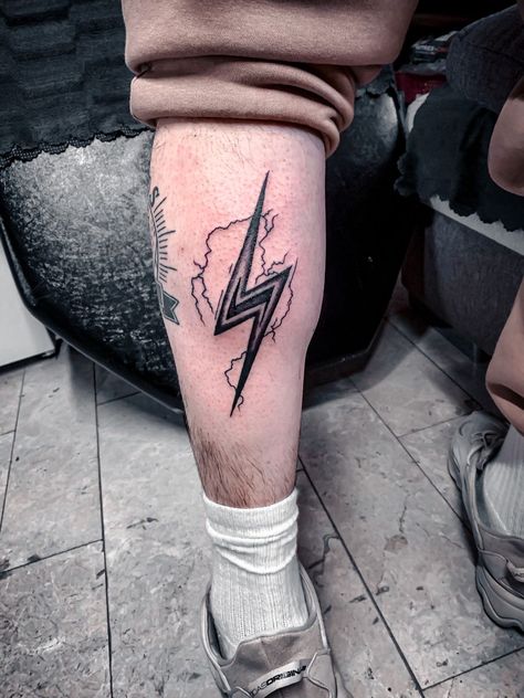 Lightnight Bolt Tattoo, Lightnight Bolt, Lightning Tattoos, Lion Shoulder Tattoo, Pop Culture Tattoos, Lightning Tattoo, Culture Tattoos, Bolt Tattoo, Mens Boots Online