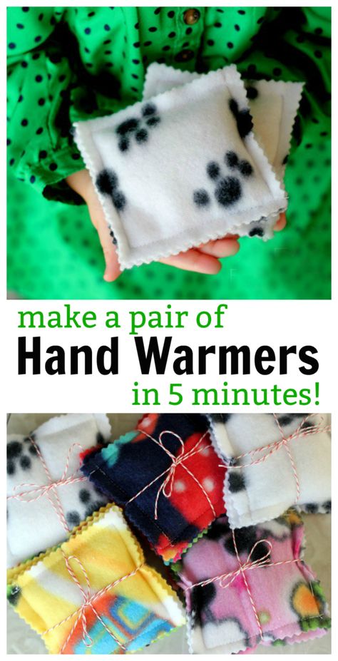 Diy Hand Warmers, Fleece Sewing, Fleece Sewing Projects, Fleece Projects, Heating Pads, Rice Bags, Beginner Sewing Projects, Beginner Sewing Projects Easy, Small Sewing