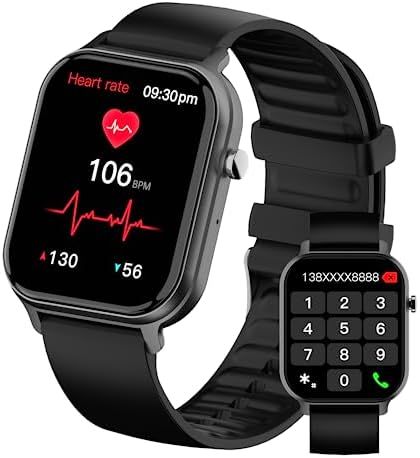 Kingstar Smart Watch for Men Women - 1.95" Large HD Screen Smartwatch for iOS and Android Phones | IP67 Waterproof Fitness Tracker Watch with Heart Rate Sleep Monitor Steps Calories Counter ,... Heart Rate Monitor Watch, Calorie Counter, Watch Women, Heart Rate Monitor, Watch For Men, Smart Watches, Heart Rate, Fitness Tracker, Android Phone