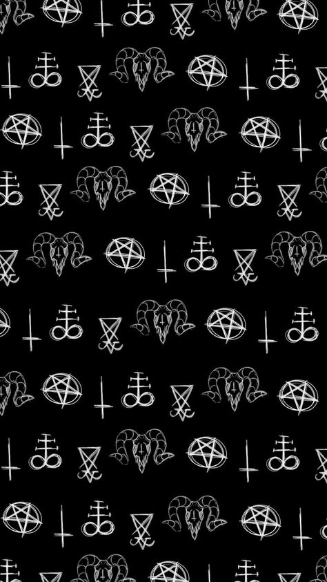 Satanic Wallpaper Iphone, Satanic Wallpaper, Goth Wallpaper, Gothic Wallpaper, Dark Images, Witchy Wallpaper, Band Wallpapers, Wallpaper Collage, Occult Art