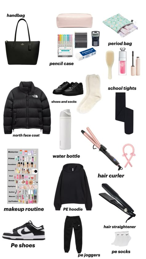 First Day Hairstyles, British Secondary School, Back To School Uk, Winter School Uniform, School Uniform Uk, School In Winter, Wonyoung Style, Pink Hello Kitty Wallpaper, Pink Hello Kitty Wallpaper Iphone