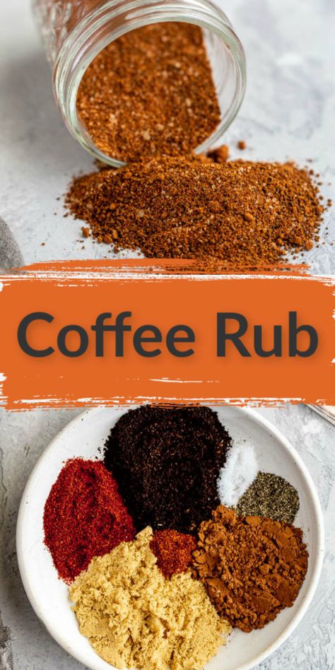 Coffee Meat Rub, Coffee Brisket Rub Recipe, Steak Coffee Rub Recipe, Coffee Rub Brisket, Coffee Rub For Ribs, Trader Joes Coffee Rub Recipe, Coffee Rub Chicken, Coffee Rub Ribs, Coffee Steak Rubs For Grilling