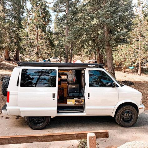 Chevy Astro Camper, Astro Van Conversion Interiors, Astro Van Camper Conversion, Chevy Astro Van Camper, Astrovan Conversions, Chevy G20 Conversion Van, Japanese Camper Van, Van Life Aesthetic Interior, Chevy Astro Van Conversion