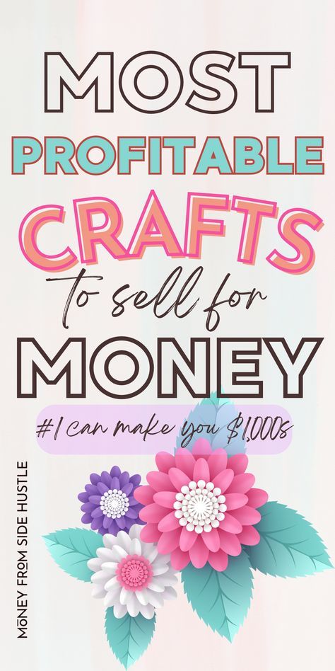 Do you have a passion for crafting and want to turn it into a side hustle? In this article, you’ll find over 25 easy and profitable crafts to sell for money. Whether you’re into sewing, knitting, woodworking, or painting, there’s something for everyone. You’ll also learn how to sell your crafts online on platforms like Etsy, Shopify, and Pinterest. #craftbusiness #craftideas #sellcraftsonline Selling Crafts Online, Profitable Crafts, Diy Projects To Make And Sell, Easy Crafts To Sell, Selling Handmade Items, Popular Crafts, What To Sell, Free Woodworking Plans, Woodworking Projects That Sell