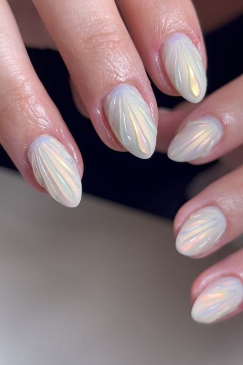 Spring Nails Ideas 2024, Nails For Thailand, Thailand Nails, Trendy Beach Nails, Beachy Nail Designs, Vacay Nails, Beach Themed Nails, Seashell Nails, Florida Nails