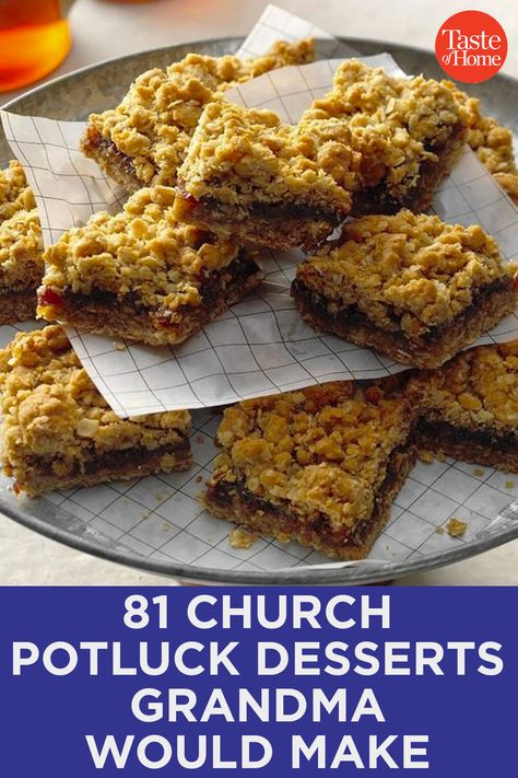 Potluck Desserts Crowd Pleasers, Church Potluck Recipes, Vintage Desserts, Church Recipes, Waffle Cone Recipe, Easy Potluck, Impressive Dessert, Recipes Vintage, Grandma's Recipes