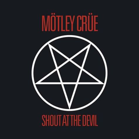 Shout At The Devil, Music Cover Art, Motley Crüe, The Jam Band, Iconic Album Covers, Music Cover, Motley Crue, Mötley Crüe, Heavy Metal Bands