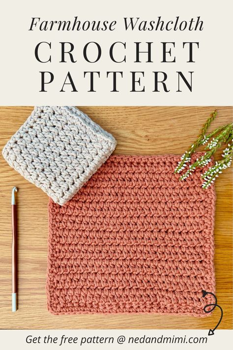 Face Washcloth Crochet Pattern, Diy Crochet Washcloths Easy, Half Double Crochet Washcloth Pattern, Spa Washcloth Crochet Pattern, Crochet Pattern For Dish Cloths Free, Diy Wash Cloths Ideas, Quick Crochet Dishcloth, How To Crochet A Dishcloth For Beginners, Small Crochet Dishcloth Pattern