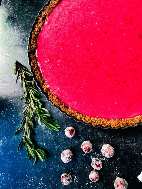 New York Times Cranberry Tart from NYT Cooking - Plum Street Collective Cranberry Curd Tart Recipe, Cranberry Curd Tart, Cranberry Curd, Curd Tart, Cranberry Tart, Kitchen Time, Nyt Cooking, Thanksgiving Desserts, Pies And Tarts