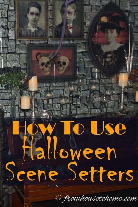 Asylum Party, Halloween Scene Setters, Dungeon Ideas, Halloween Lighting, Halloween Scenes, Vampire Ball, Haunted House Halloween Party, Hallowen Party, Halloween Haunted House Decorations