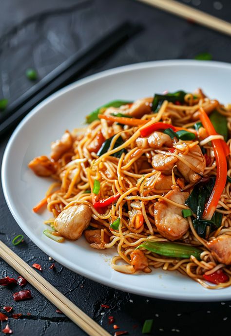 Learn How to Cook Chow Mein Recipe For Free | Recipes You'll Love, Made Easy! Suppli Recipe, Recipe For Chow Mein, Chow Mein Recipe Healthy, Noodles Chicken, Cho Main Noodles Chow Mein, Chow Mein Fun Recipe, Chow Mein Recipe Vegetable, Chow Mein Recipe, Chicken Chow Mein