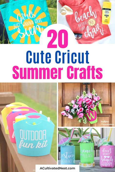 Ideas For Cricut Projects To Sell, Spring Cricut Projects Ideas, Spring Crafts To Sell Diy, Cricut Craft Show Ideas, Summer Cup Ideas, Cricut Easy Projects, 2023 Cricut Trends, Kids Cricut Projects, Trending Cricut Projects