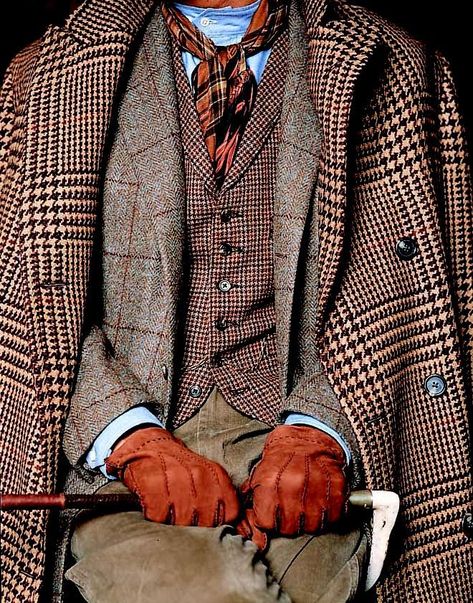 Tweed Aesthetic Men, Riordanverse Aesthetics, Gentlemen Style, Tweed Run, Scottish Style, Sunday Images, Style College, Gentlemen's Club, Classic Clothes