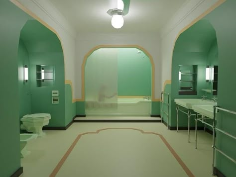 The Shining Bathroom, Shining Bathroom, Nicole Kidman Tom Cruise, Large Wooden Desk, Room 237, Brown Doors, Deco Bathroom, King Book, Liminal Spaces