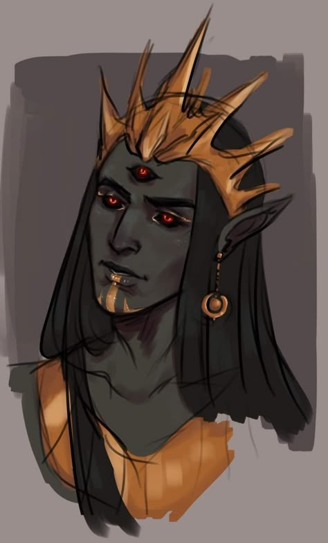 King Paimon, Dagoth Ur, Fantasy Species, Fantasy Oc, Npc Art, Elder Scrolls Art, Chronically Online, Curse Of Strahd, Elder Scrolls Skyrim