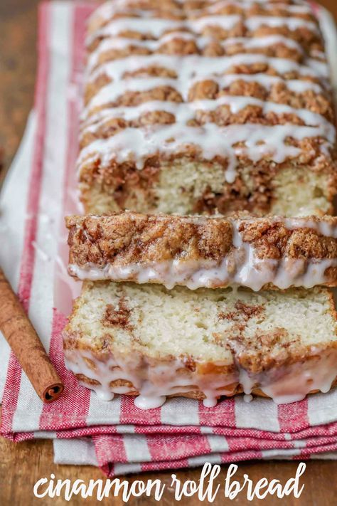 Cinnamon Swirl Bread | Lil' una Cinnamon Roll Loaf Cake, Easter Pound Cake, Cinnamon Roll Pound Cake, Cinnamon Treats, Easy Pound Cake, Pound Cake Recipes Easy, Awesome Desserts, Cakes To Bake, Bakery Items