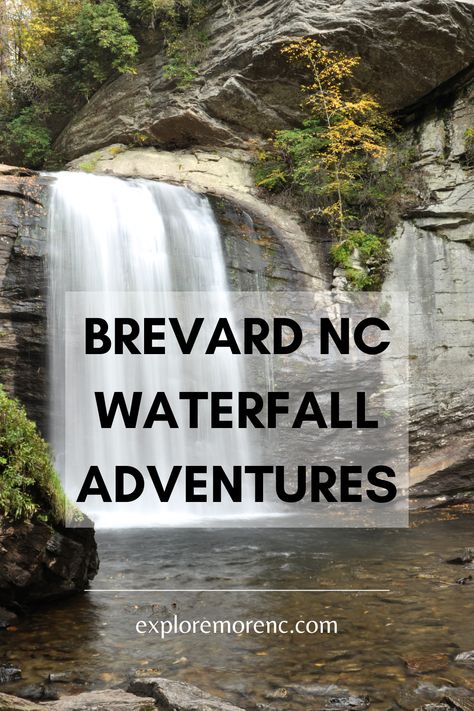 Discover over 29 incredible waterfalls near Brevard, NC. This guide takes you through the best cascades in Pisgah Forest and beyond, perfect for hiking enthusiasts and nature lovers. Explore scenic trails and breathtaking falls for an unforgettable outdoor experience in the heart of North Carolina. Waterfalls North Carolina, Nc Waterfalls, Brevard North Carolina, Natural Water Slide, Brevard Nc, Gorges State Park, Franklin Nc, Carolina Mountains, Waterfall Trail