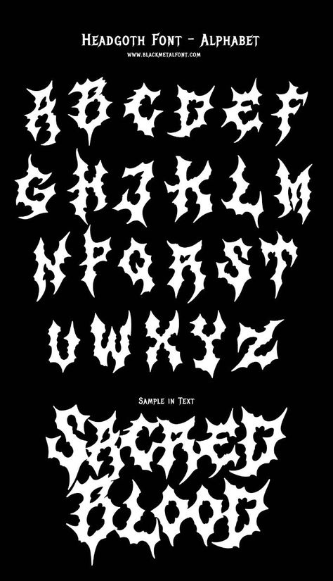 ✅⬆️Download Font ⬆️ CLICK LINK ⬆️  . Different Alphabets Fonts, Heavy Metal Font, Black Metal Font, Abc Fonts, Brutal Design, Gothic Typography, Abc Font, Letter Fonts, Different Alphabets Typeface Design Poster, Abc Fonts, Heavy Metal Font, Movies Logo, Brutal Design, Punk Font, Metal Typography, Edgy Fonts, Metal Band Logos