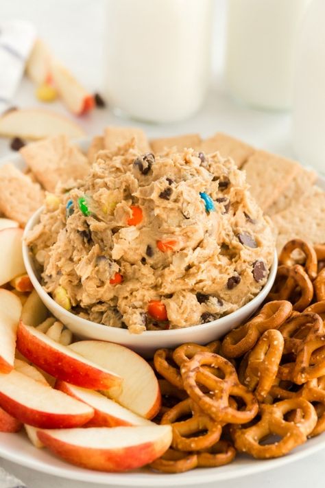 Monster Cookie Dough Dip, Cookie Dough Dip Recipe, Monster Cookie Dough, Dessert Dip Recipes, Black Color Hairstyles, Cookie Dough Dip, Homemade Strawberry Sauce, Monster Cookie, Hairstyles Black Hair