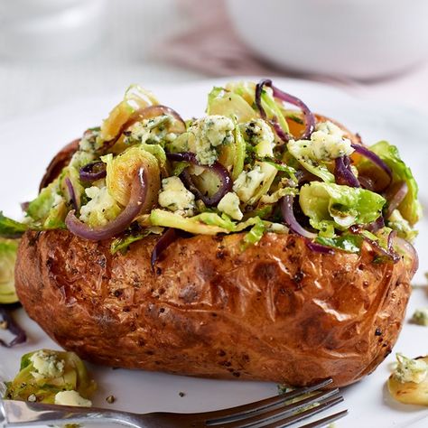 Vegan Jacket Potato, Jacket Potato Toppings, Jacket Potato Recipes, Jacket Potato Fillings, Baked Potato Fillings, Jacket Potato Recipe, Jack Potato, Meals Without Meat, Meatless Dinners