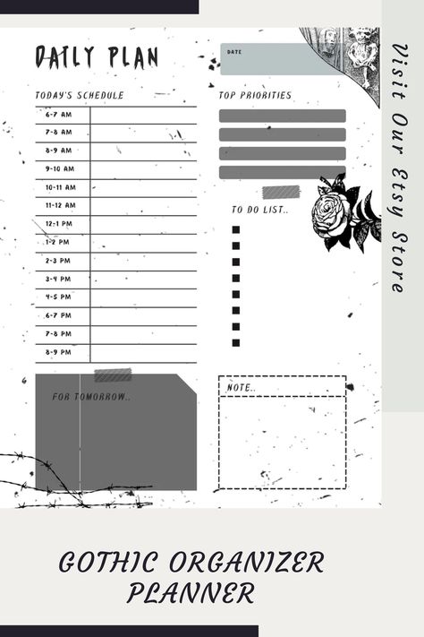 Visit our Etsy store Good Notes App, Printable Meal Planner Monthly, 2023 Free Printable, Blank Calendar Printable, Monthly Planner 2023, Best Notes App, Free Printable Monthly Planner, Gothic Journal, Productive At Work